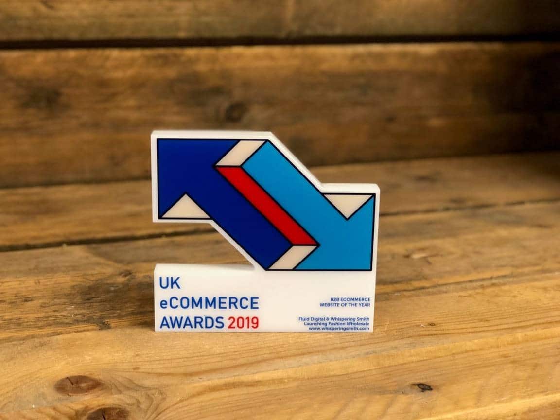 Fluid Digital Wins B2B Ecommerce Website of the Year for 2019