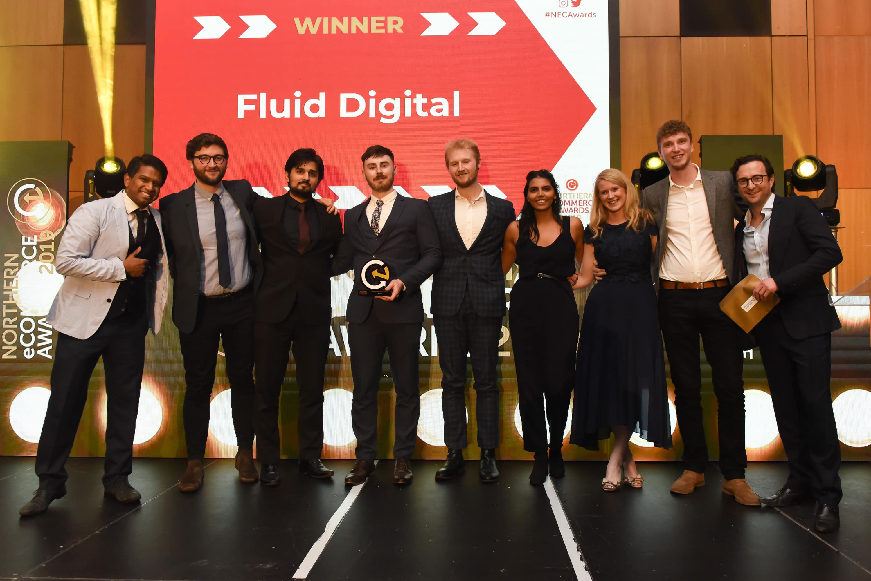 Fluid Digital Wins Ecommerce Agency of the Year 2019