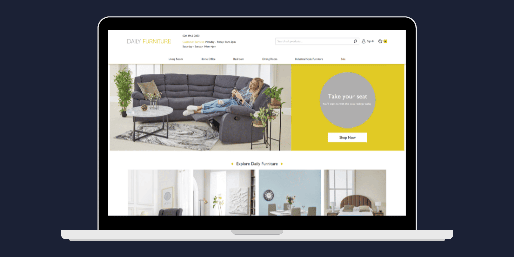 PWA launched for Daily Furniture